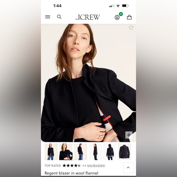 JCrew Regent Blazer - Navy - Picture 11 of 11